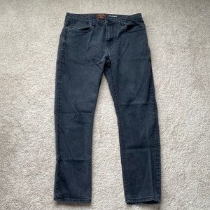 Copper Oak Slim Straight 34X32 Black